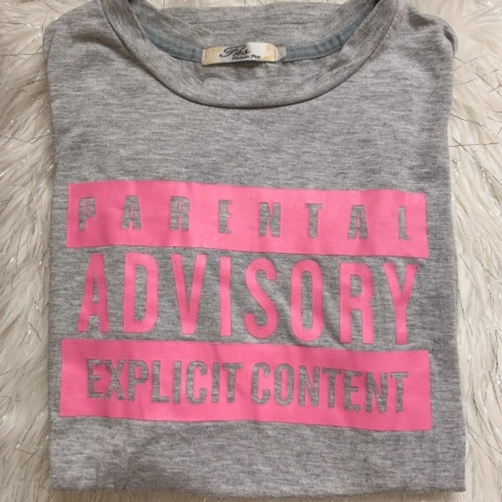 Casual graphic t-shirt with fun design.